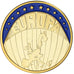 Frankreich, Medaille, Ecu Europa, Politics, 1998, UNZ+, Copper Gilt