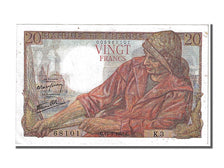 France, 20 Francs, 20 F 1942-1950 ''Pêcheur'', 1942, KM #100a, 1942-02-12, A...