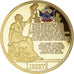 France, Medal, Liberté, La Marseillaise, MS(65-70), Copper Gilt