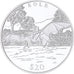Coin, Liberia, Eole, 20 Dollars, 2000, Proof, MS(65-70), Silver