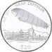 Coin, Liberia, Graf Zeppelin, 20 Dollars, 2000, Proof, MS(65-70), Silver