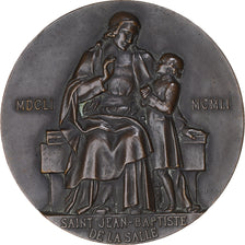 Frankreich, Medaille, Saint Jean Baptiste de la Salle, 300 ans, Religions &