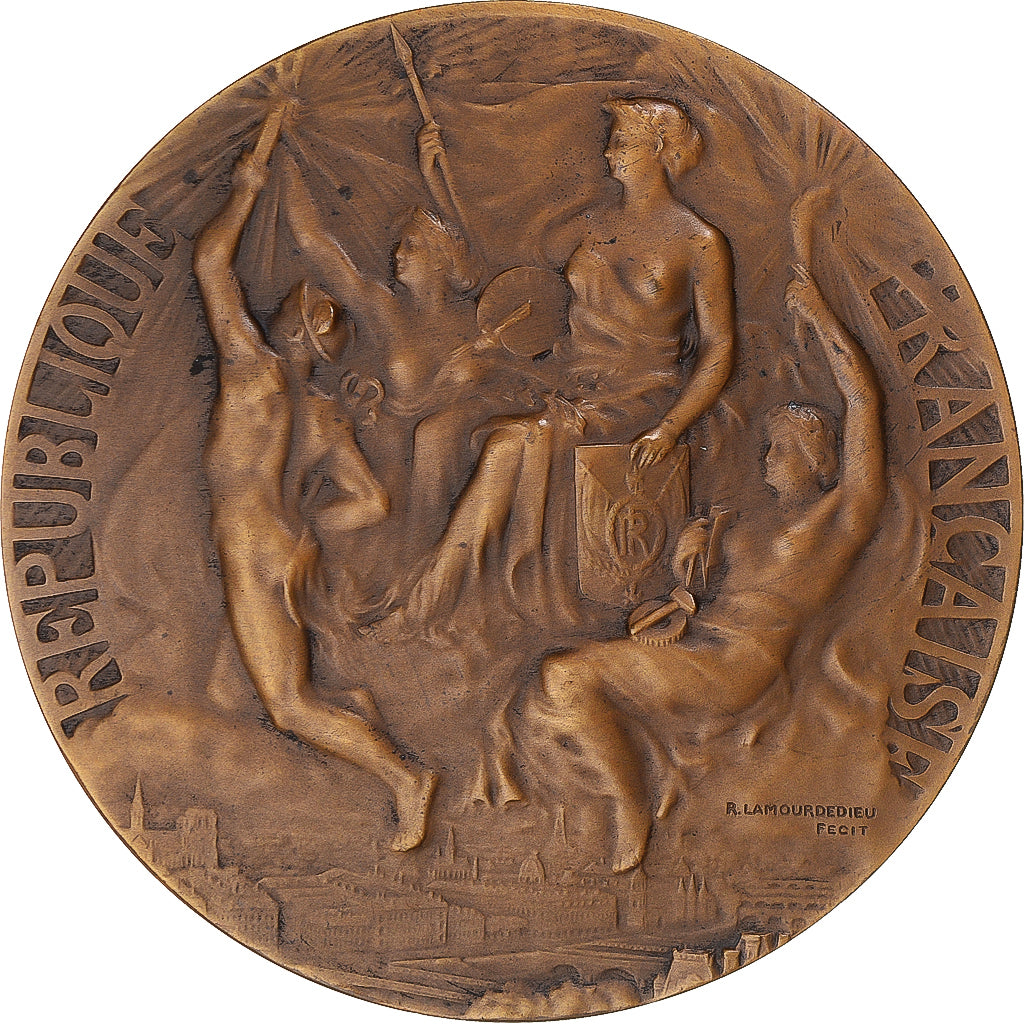 Francia, medaglia, Assemblée Nationale Elit Raymond Poincaré, Président de la