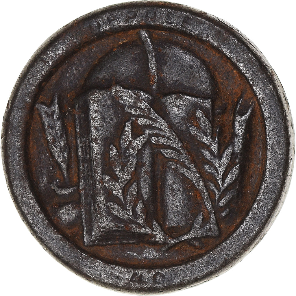 Frankreich, Medaille, Education, Diplôme du Baccalauréat, S+, Métal