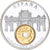 Grecia, medalla, Européan Currencies, España, SC, Cobre - níquel