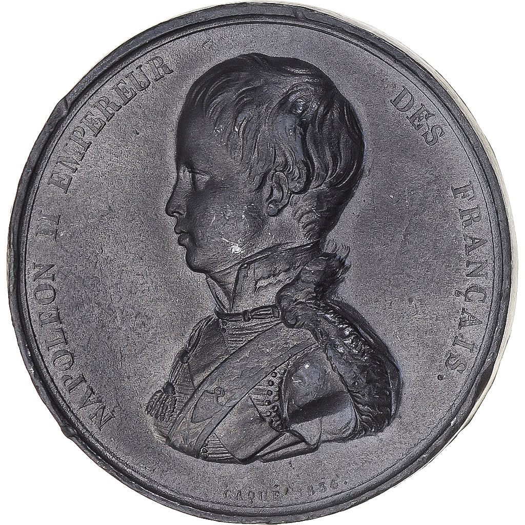 Frankreich, Medaille, Napoléon II, Empereur des Francais, History, Caqué, VZ