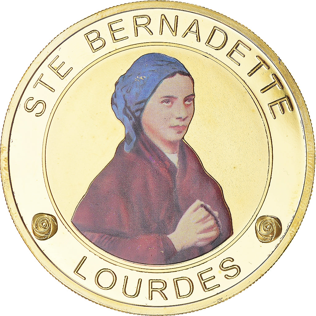 Frankreich, Medaille, Religions & beliefs, Sainte Bernadette - Lourdes, UNZ