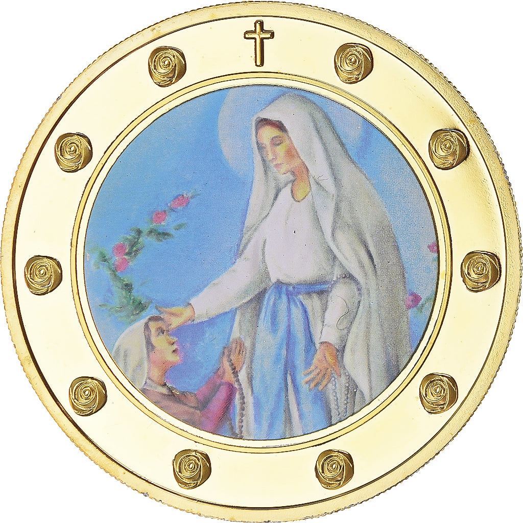 Frankreich, Medaille, Religions & beliefs, Sainte Bernadette - Lourdes, UNZ
