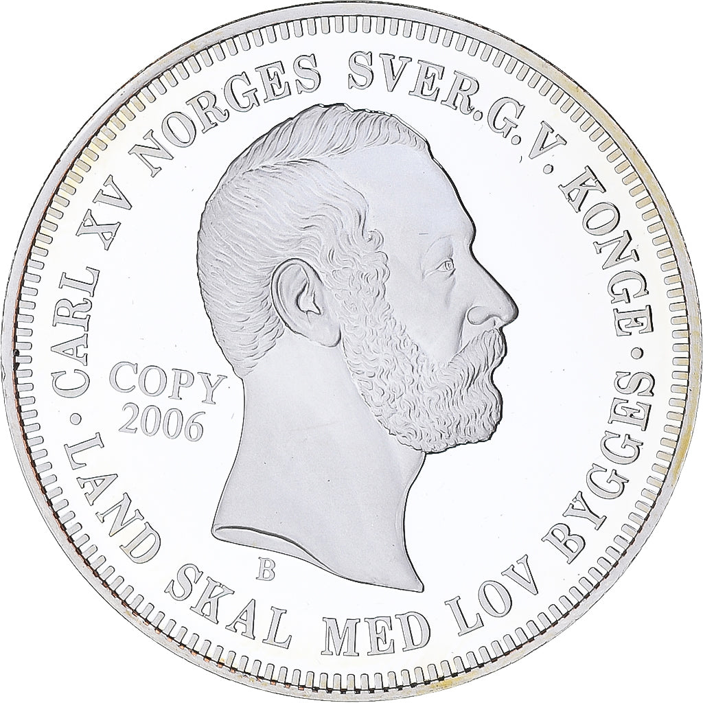 Sweden, Medal, Carl XV, Roi de Suède et Norvège, Politics, 2006, Proof