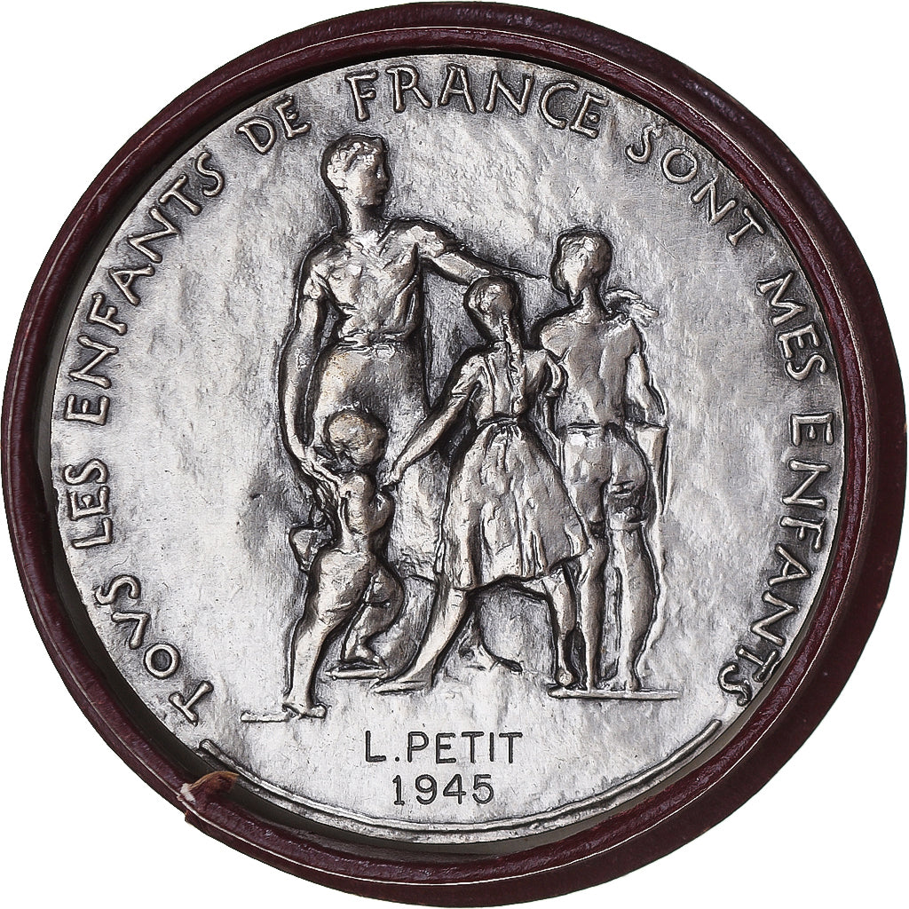Frankreich, Medaille, Arts & Culture, 1945, Corbin, Education, VZ, Silber