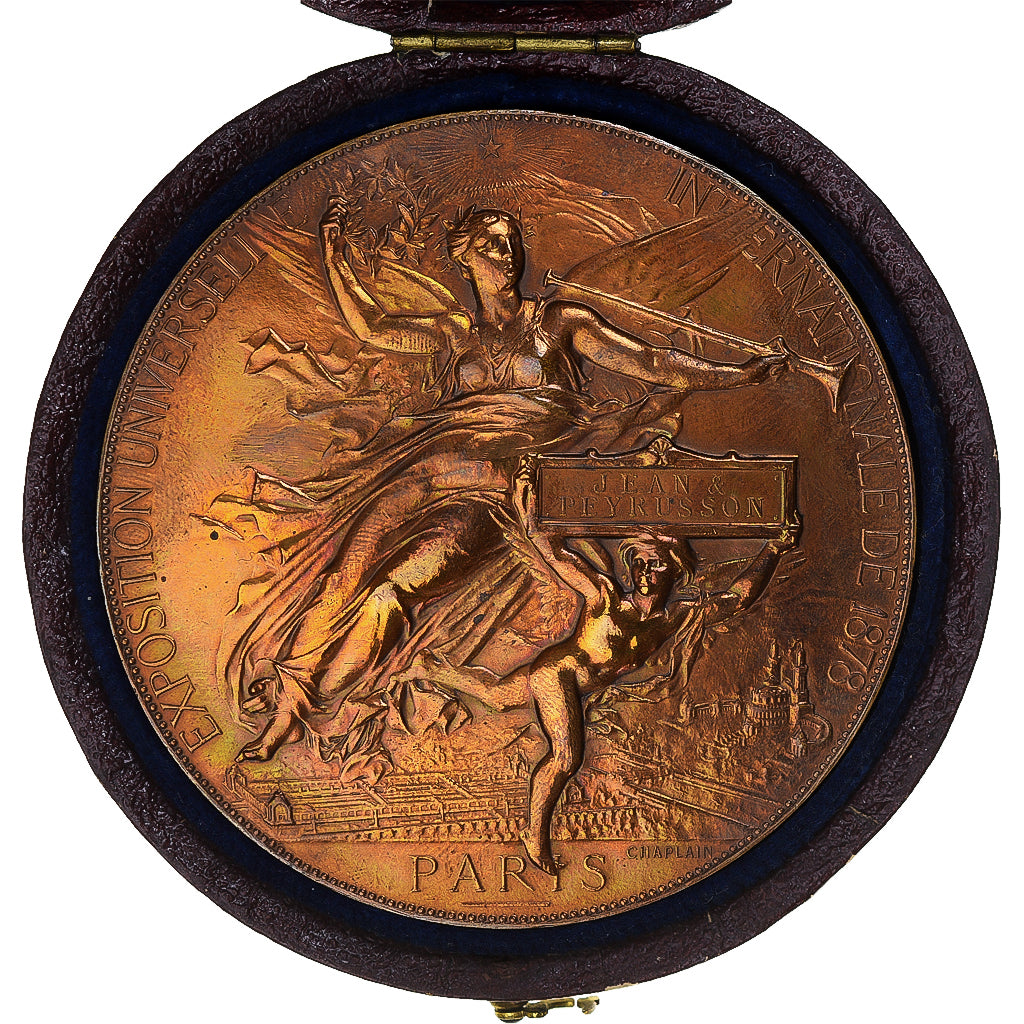 Francia, medaglia, Exposition Universelle Internationale de 1878, Arts &