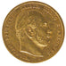 German States, 10 Mark, 1872, Berlin, KM #502, AU(50-53), Gold, 3.93