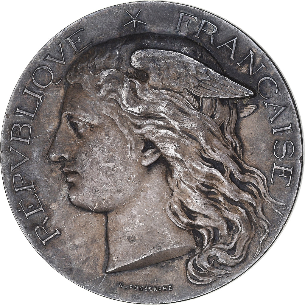 France, Médaille, Business Ministery, Politics, Society, War, 1899, Ponscarme
