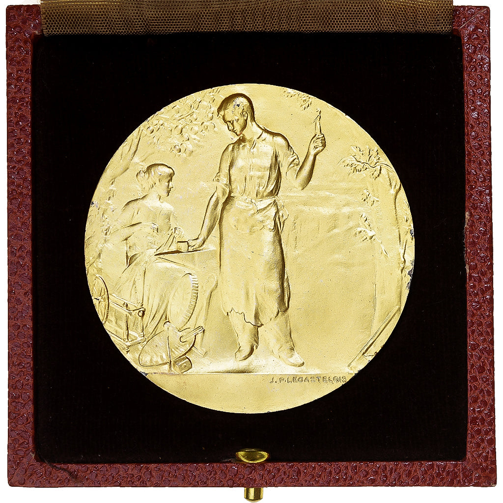 France, Medal, Tréfimétaux, Legastelois, MS(63), Vermeil