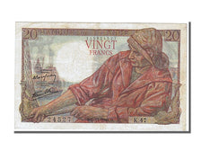 France, 20 Francs, 10 F 1941-1949 ''Mineur'', 1942, KM #100a, 1942-11-05,...