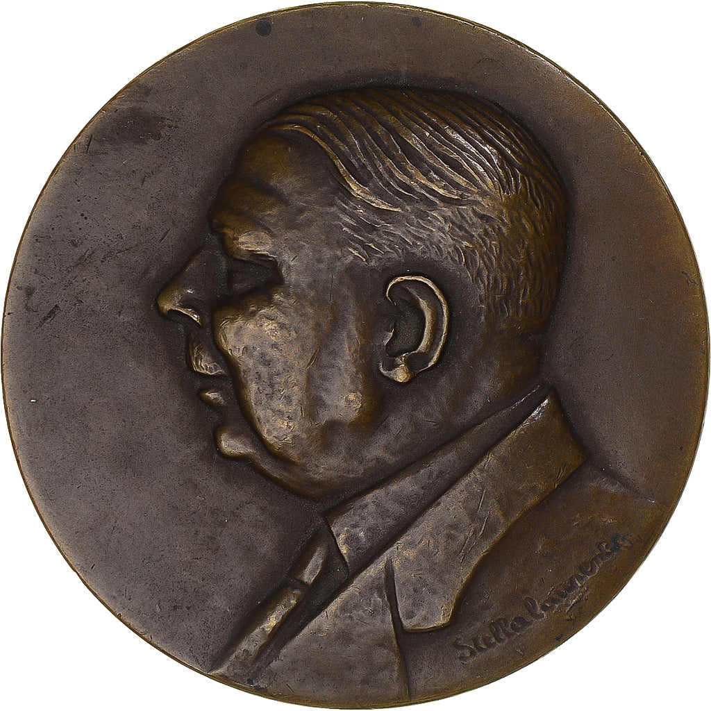 Belgique, Médaille, Manifestation du 9 octobre 1954 - René Lefebvre Ministre