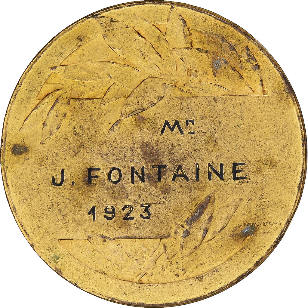 Frankreich, Medaille, French Third Republic, Sports & leisure, 1923, Benard