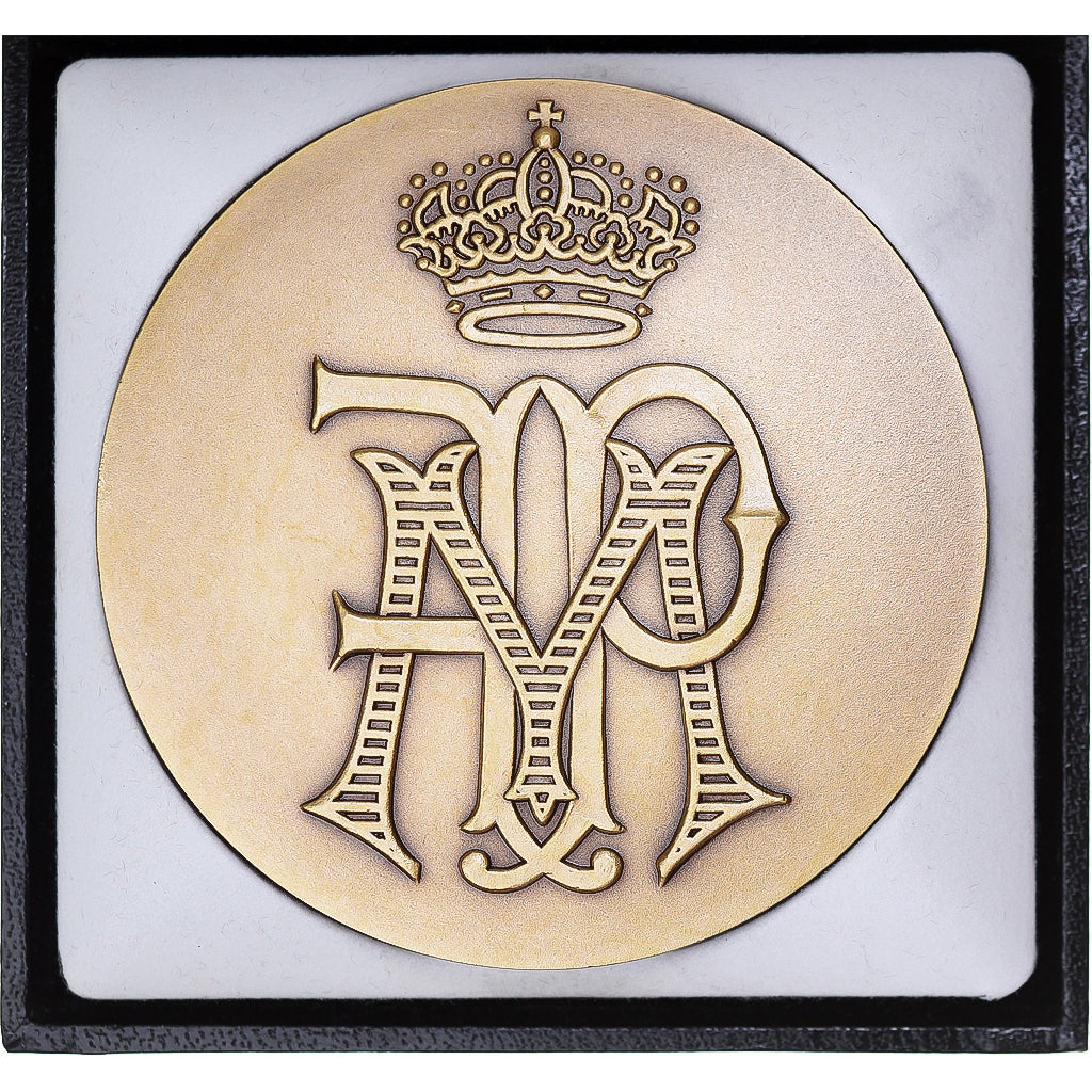 Belgium, Medal, Mariage, Le Roi Philippe et la Reine Mathilde, Beni DEBACKER