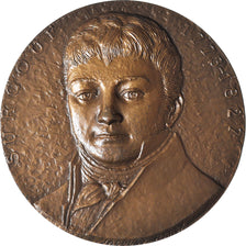 France, Médaille, Robert Surcouf Saint Malo Corsaire Pirate abordage d'un