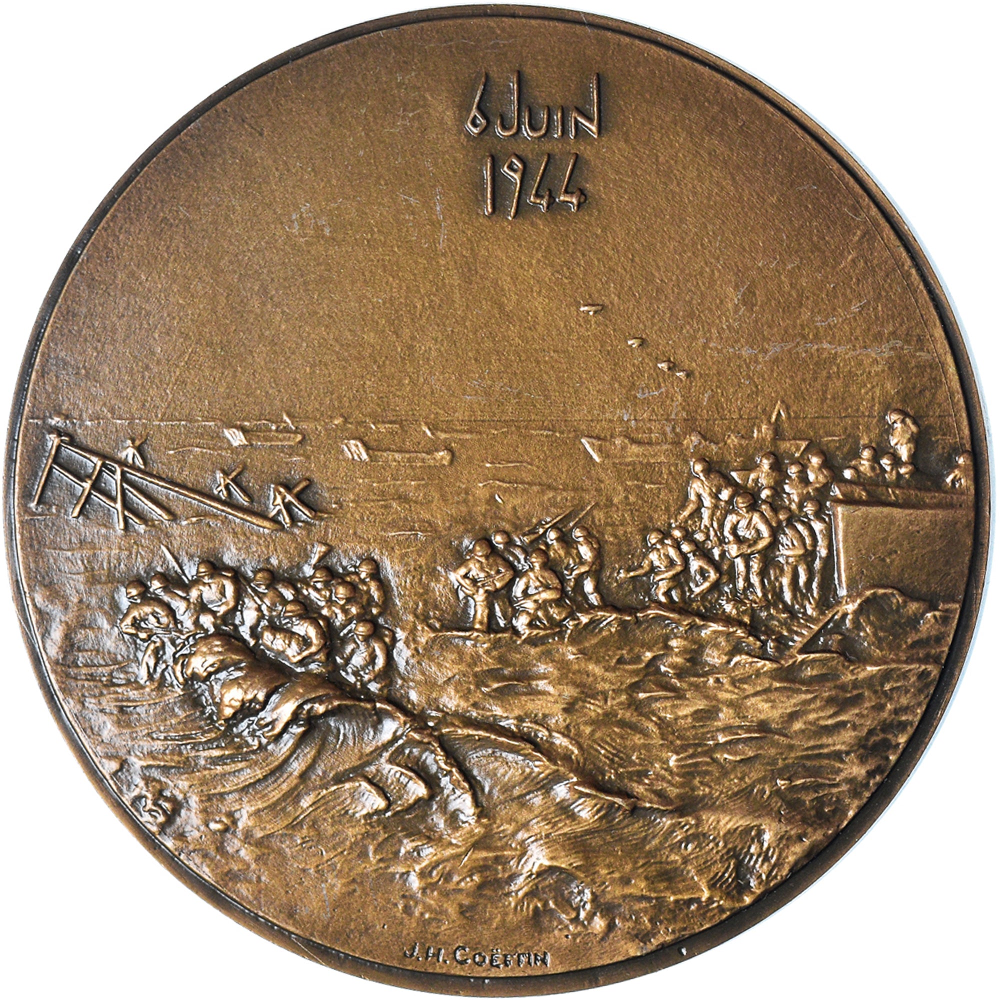 France, Médaille, The Fifth Republic, Débarquement de Normandie, History