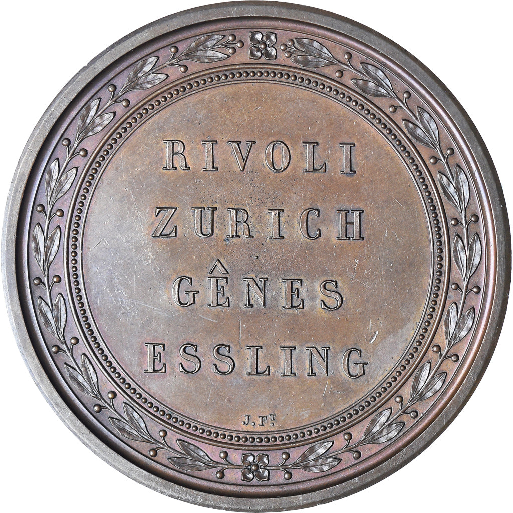 Francja, medal, Masséna , Maréchal de France, Historia, Jaley, AU(55-58)