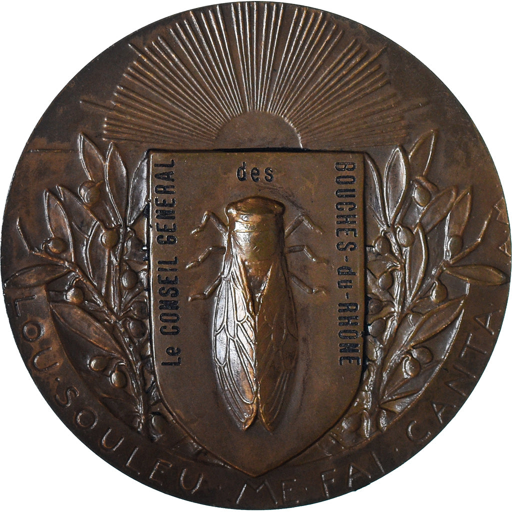 Frankreich, Medaille, Mistral - Le soleil me fait chanter, History, 1986