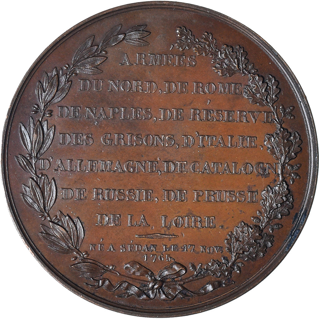 France, Medal, Macdonald - Duc de Tarente - Maréchal de France, History, 1825