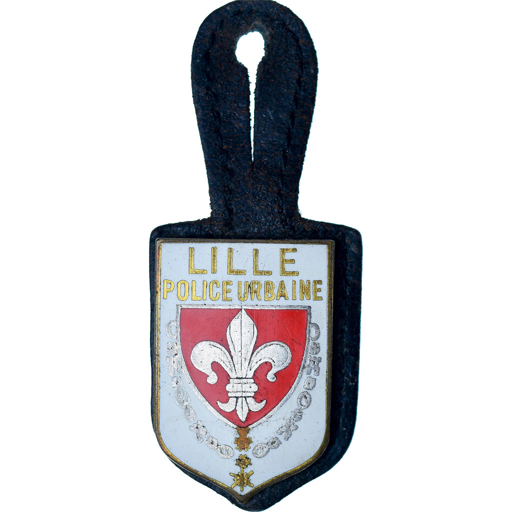 França, Lille Police Urbaine, Military, Broche, Qualidade Boa, Bronze, 75.5