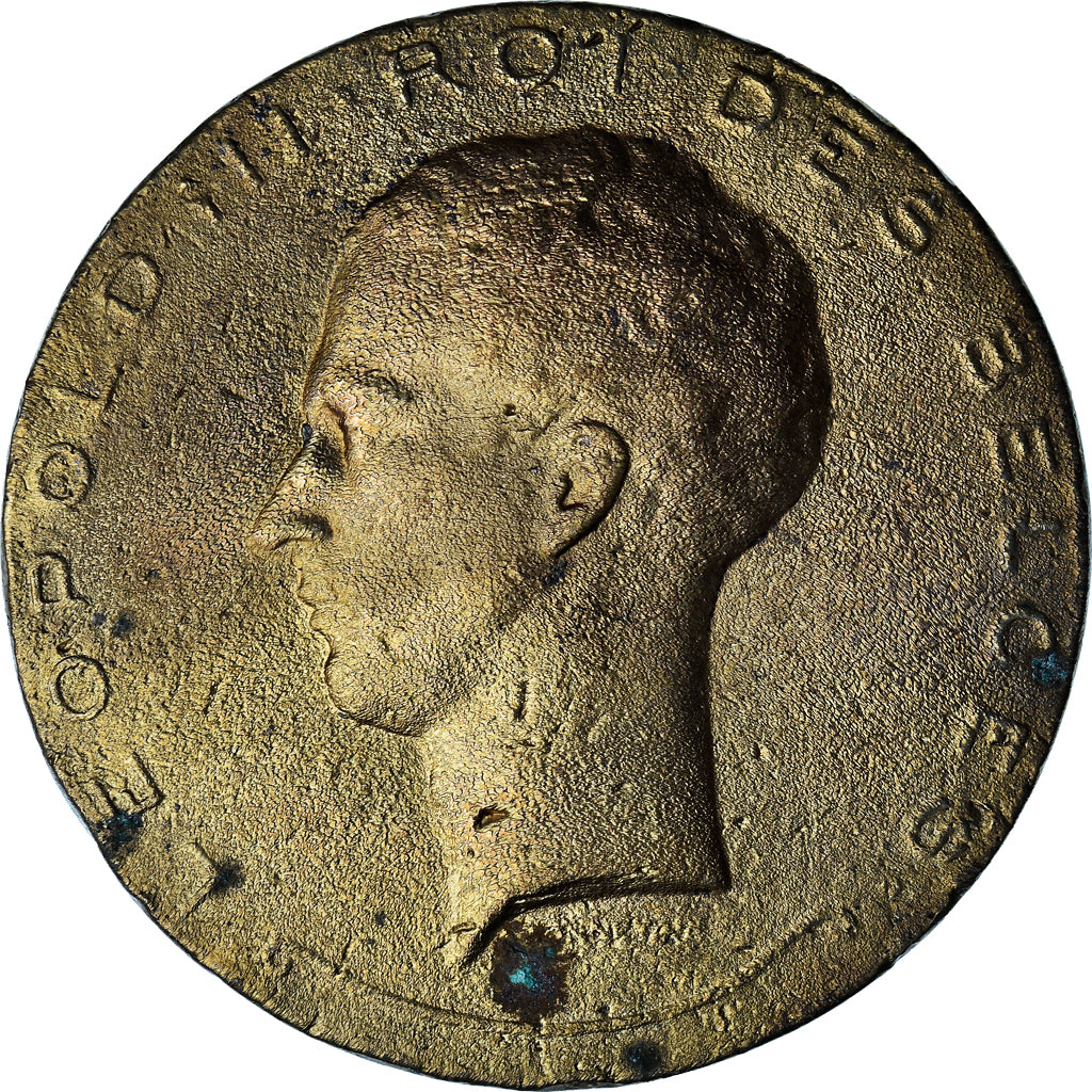 Belgium, Medal, Leopold III - La constitution, History, 1934, Bonnetain