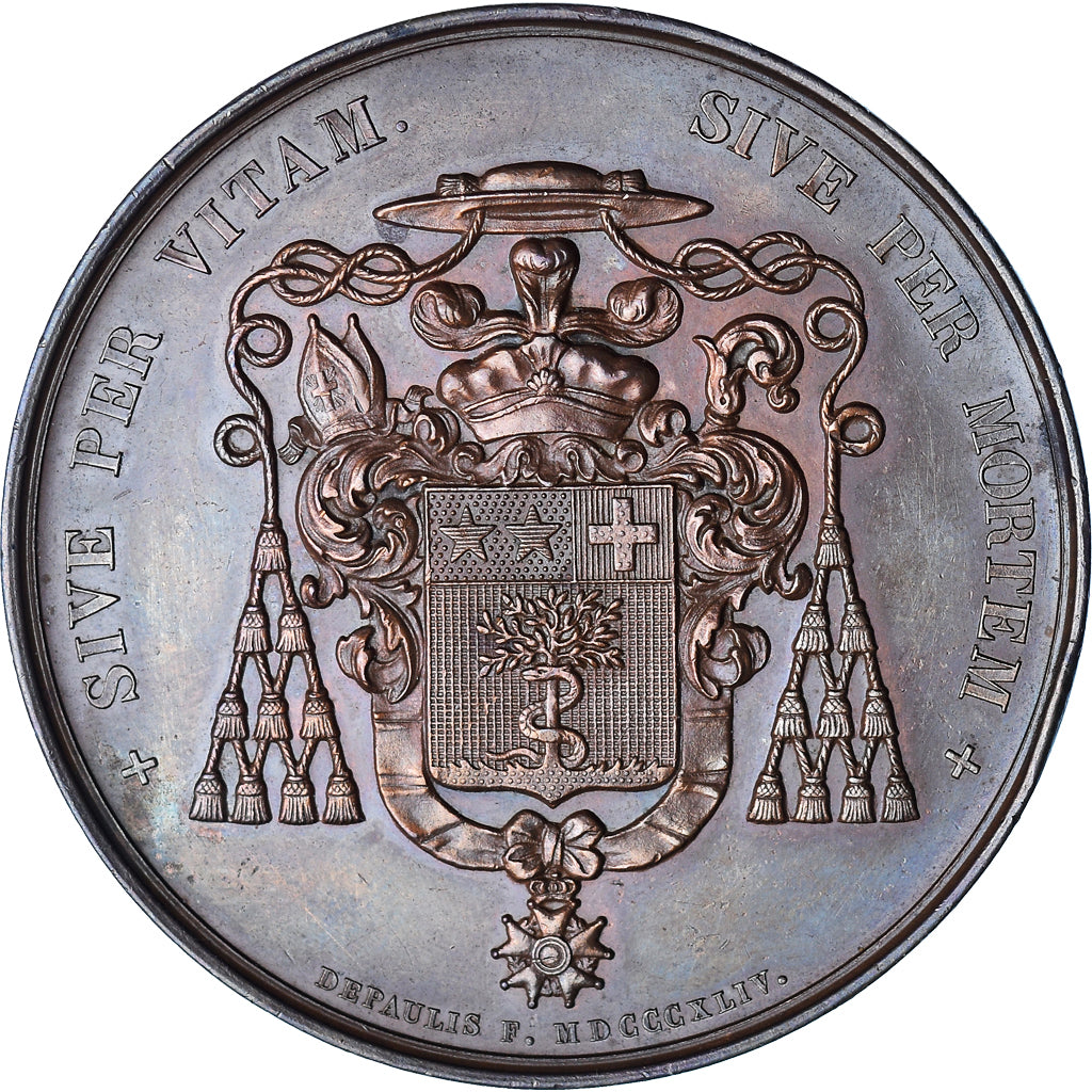 Frankreich, Medaille, Louis Belmas évêque de Cambrai, Religions & beliefs