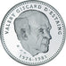 France, Medal, Ve République, Valery Giscard d'Estaing, MS(65-70), Silver