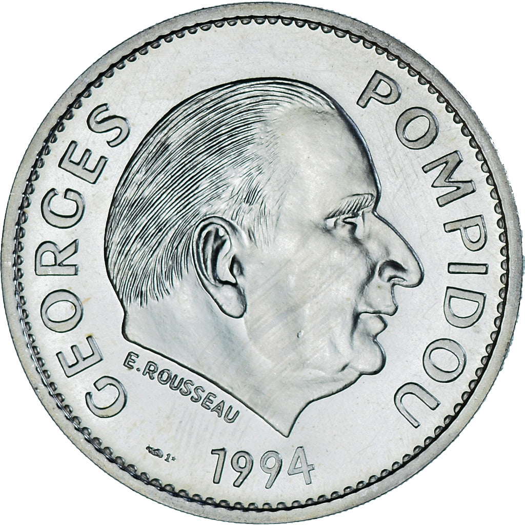 Francia, medalla, Georges Pompidou, Président de la République Française