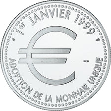 France, Europa, 50 Euro, 1999, Utrecht, ESSAI, MS(65-70), Silver