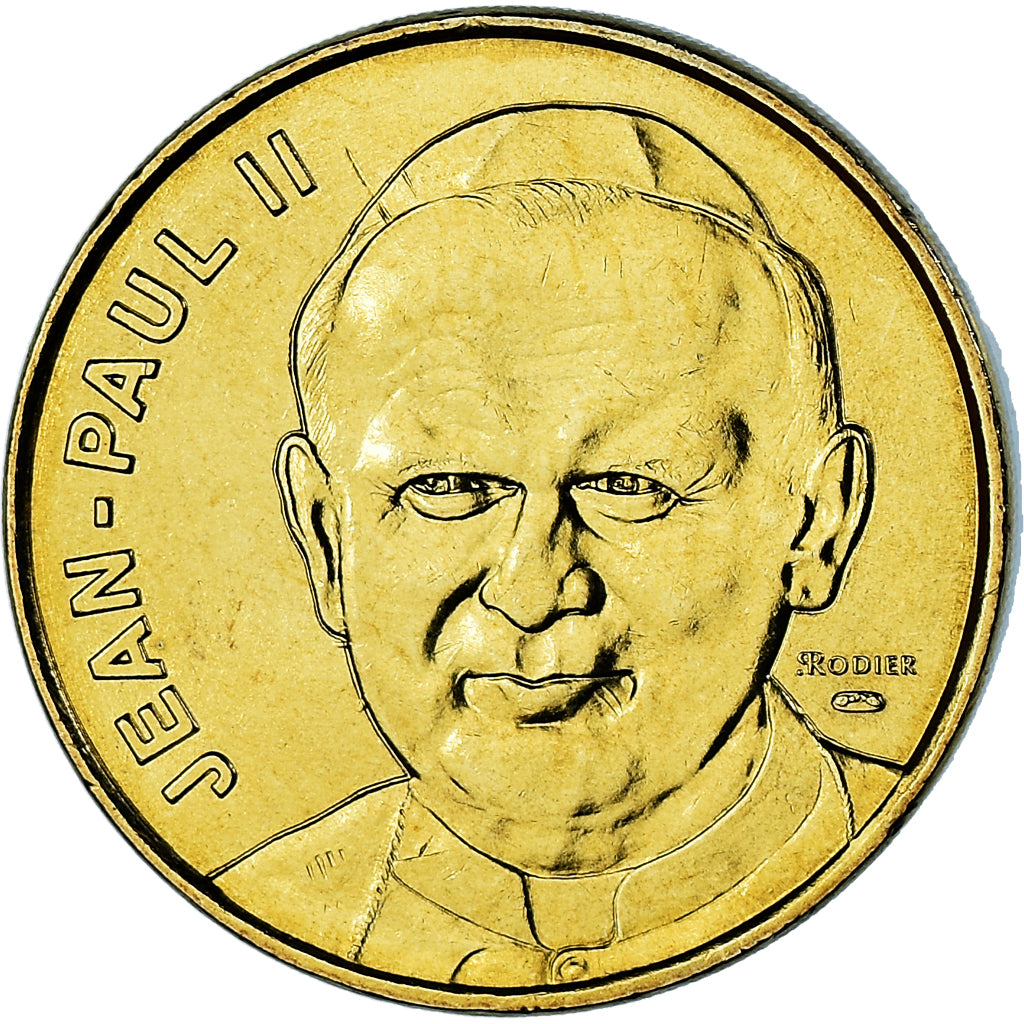 Frankreich, Medaille, Pape Jean Paul II, History, 1997, PARIS, UNZ