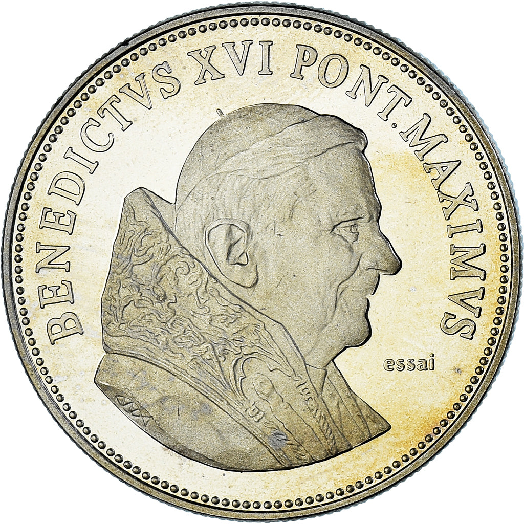 Vaticano, medaglia, Benoit XVI - Journées Mondiales de la Jeunesse, ESSAI, FDC