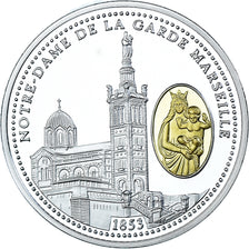 Francia, medalla, Notre-Dame de la Garde, Marseille, FDC, Plata