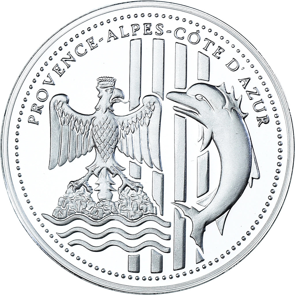 Francia, medalla, Notre-Dame de la Garde, Marseille, FDC, Plata