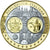 Italien, Medaille, L'Europe, L'Italie, Politics, FDC, STGL, Silber