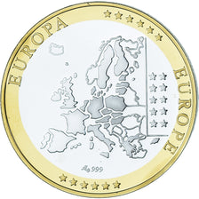 France, Medal, L'Europe, République Française, Politics, FDC, MS(65-70)