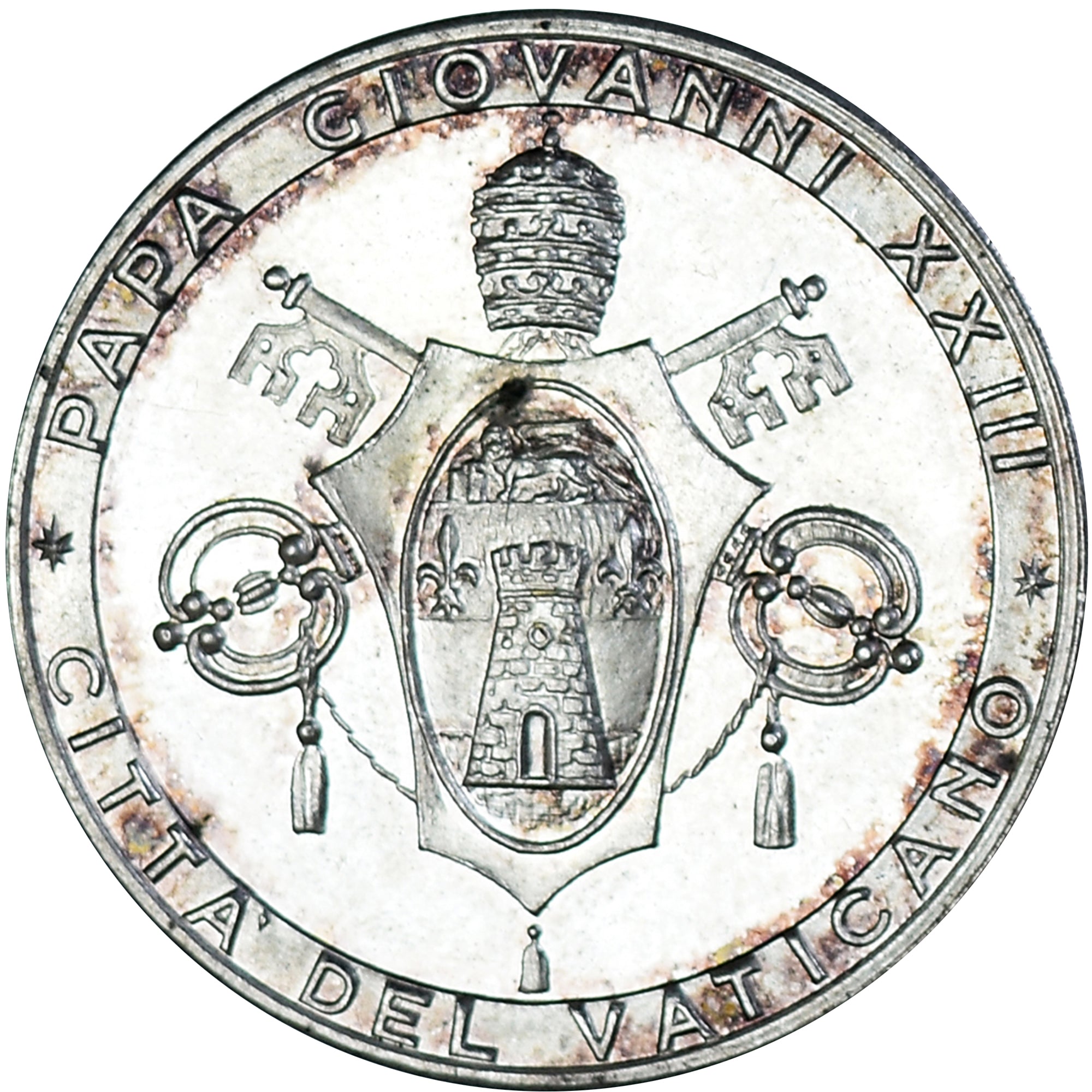 Vaticano, medaglia, Le Pape Jean XXIII, Religions & beliefs, SPL, Bronzo
