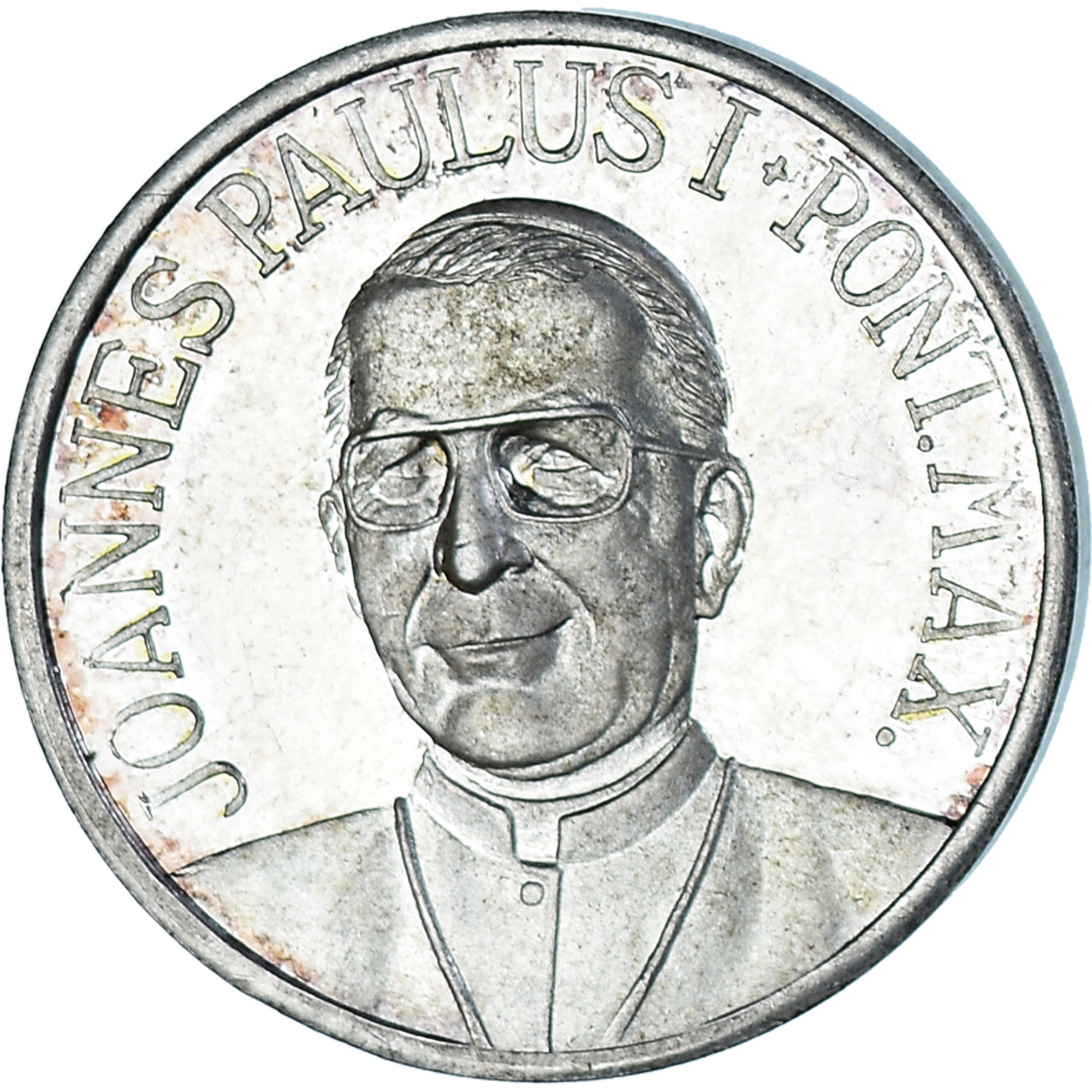 Vatican, Medal, Le Pape Jean Paul I, Religions & beliefs, MS(60-62), Silvered