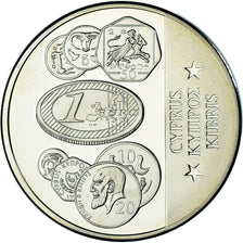 Cyprus, Medal, L'europe, Cyprus, History, MS(63), Copper-nickel