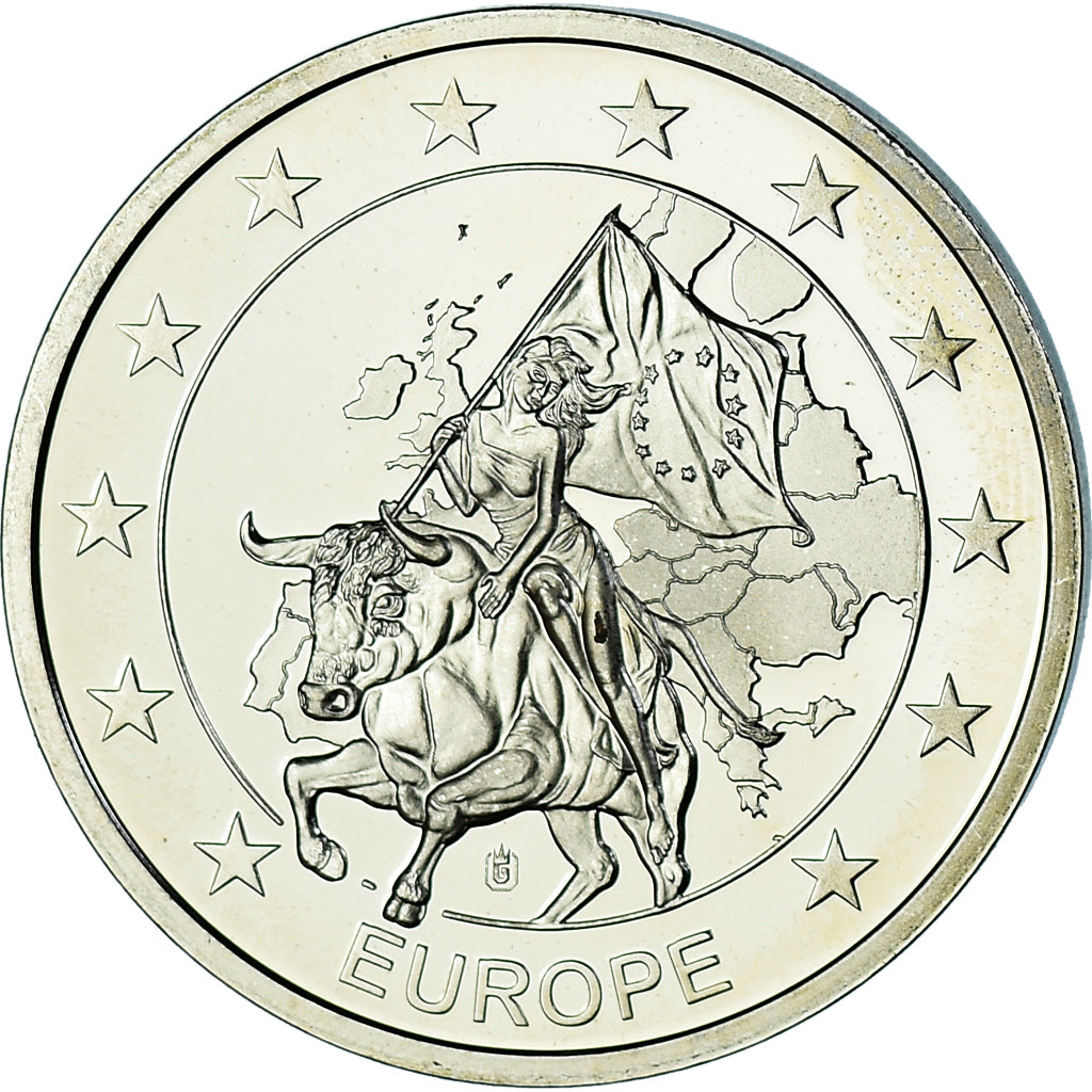 Cyprus, Medal, L'europe, Cyprus, History, MS(63), Copper-nickel