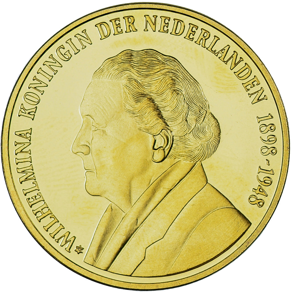 Nederland, Medaille, Wilhelmina Koningin Der Nederlanden and Helena Pauline