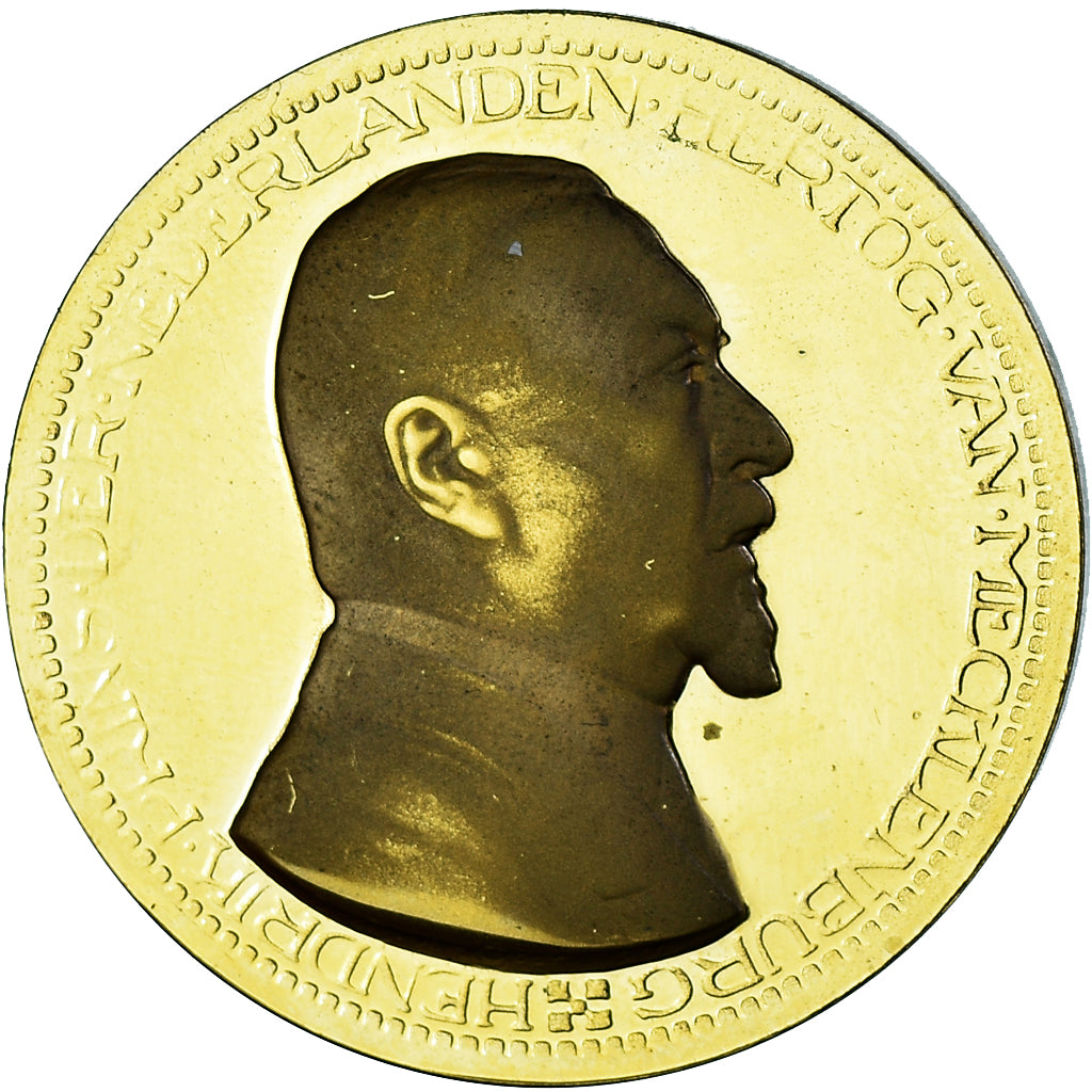 Holandia, medal, Hendrik Prins, Historia, AU(55-58), Pokryte Miedź- Nikiel