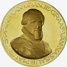 Pays-Bas, Médaille, Maurits Prins, History, SUP, Copper-Nickel Gilt