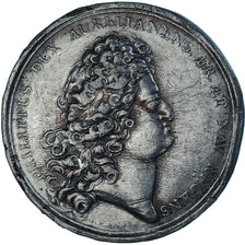 France, Médaille, Phillippus Dex Aurelianens, History, TB+, Tin-Zinc