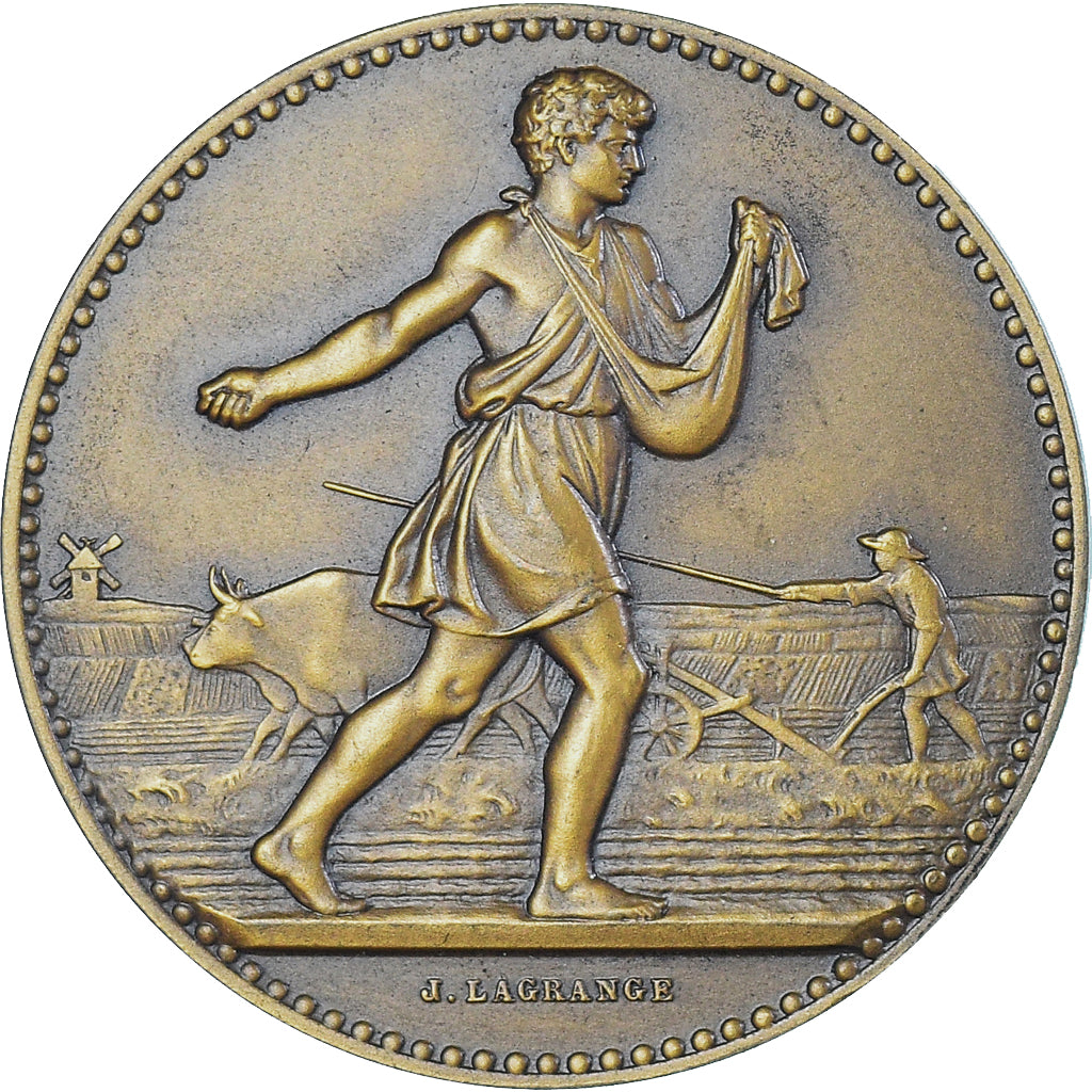 France, Médaille, Société des agriculteurs de France, Lagrange, SUP, Bronze