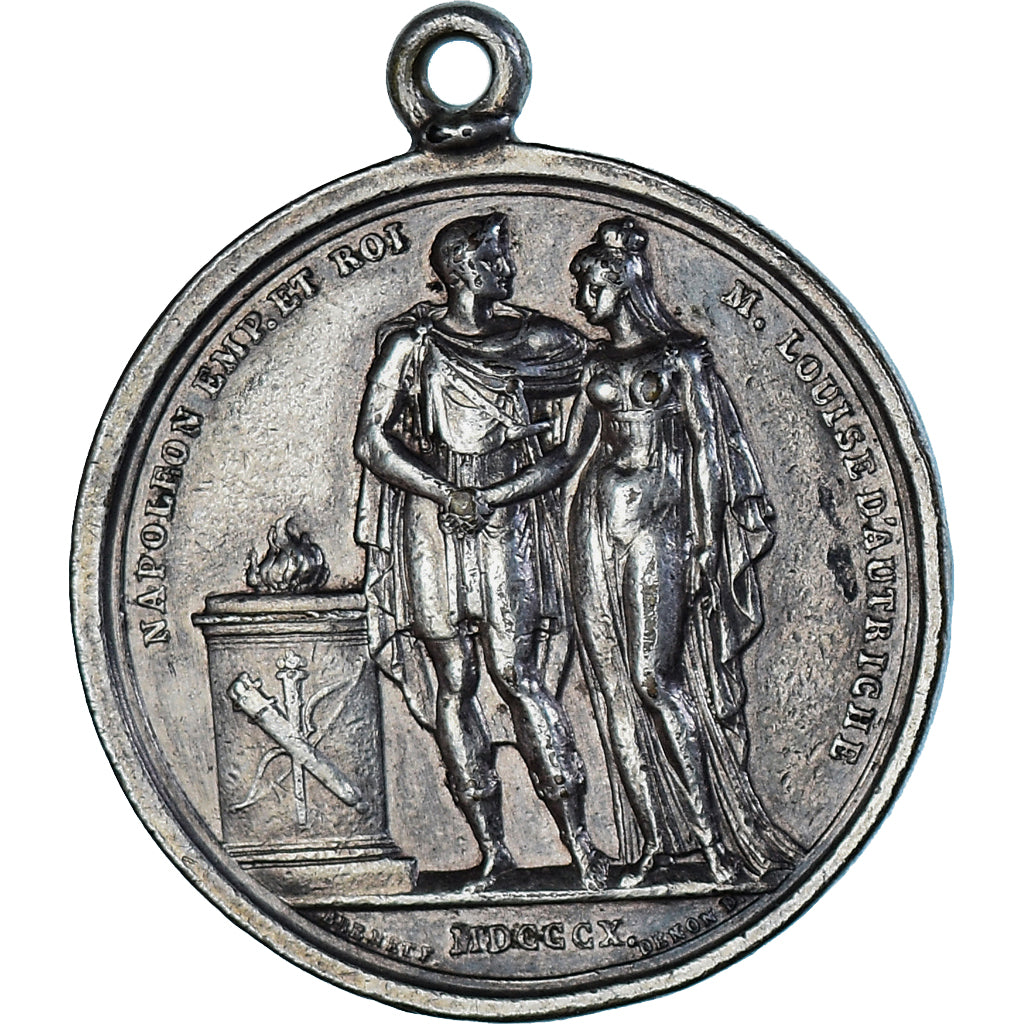 France, Medal, Mariage de Napoléon Ier et Marie-Louise d'Autriche, History
