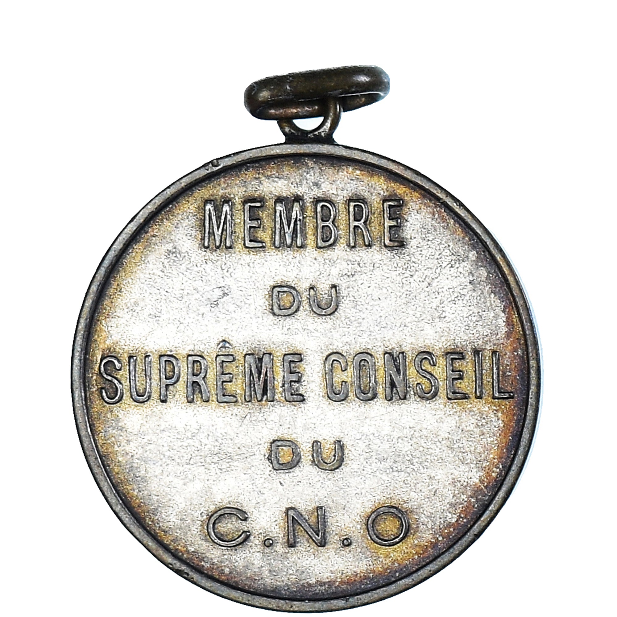 France, Medal, Franc Maçonnerie, Membre Conseil Suprême CNO, History